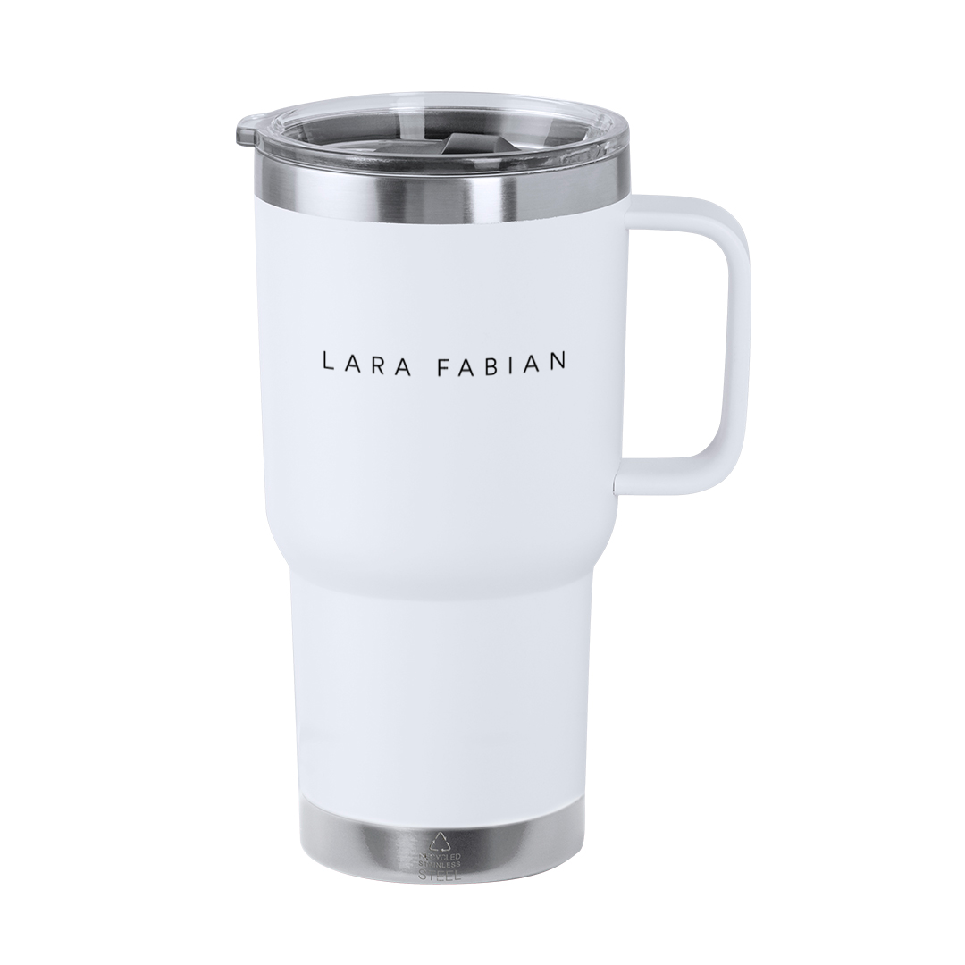 GOURDE FLOQUEE LARA FABIAN BLANCHE