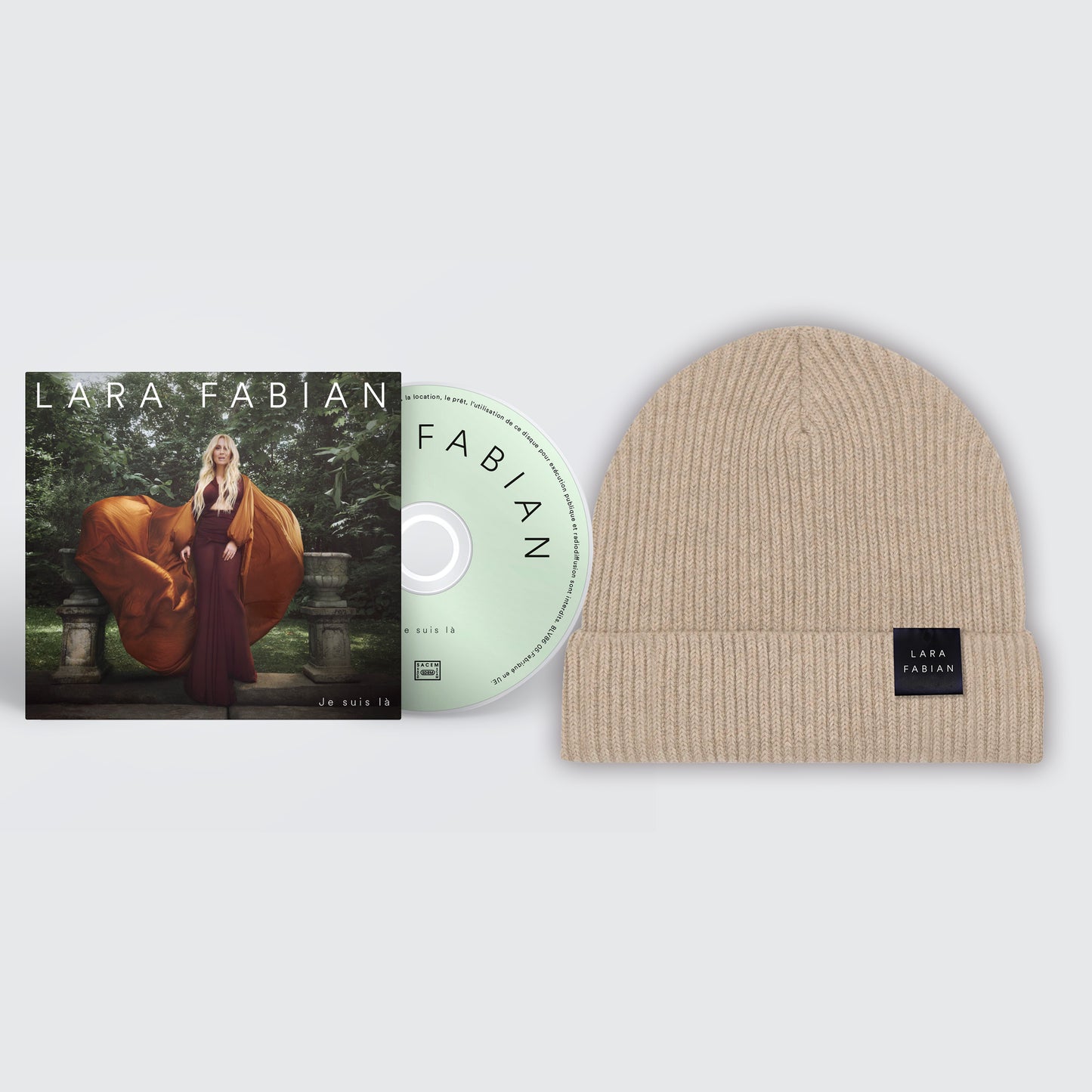 CD "Je suis là" + Bonnet Lara Fabian
